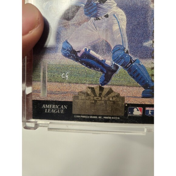 1994 Rookie Team Pinnacle Carlos Delgado Javier Lopez #RTP1 - Picture 3 of 3